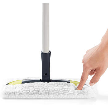 Grīdas birste putekļu savākšanai Dust Mop 25,8x10,5cm ar 10 lupatiņām 29,5x21,5cm (05012201)