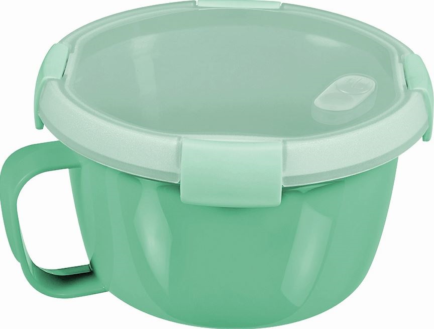 Pārtikas trauks Noodles apaļš 0,9L Smart To Go &Oslash;16x10cm maigi zaļš (0800952Q19)