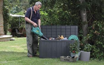 Ящик для хранения Sherwood Storage Box 270Л серый (29198596939)