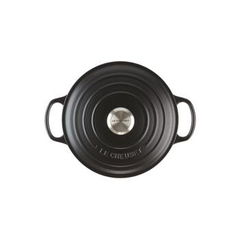 Le Creuset Čuguna katls apaļš Ø26cm / 5,3L matēts melns (02726090)