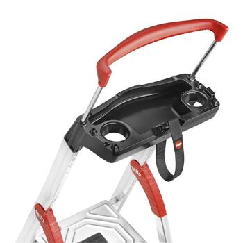 Kāpnes mājsaimniecības L85 ComfortLine / alumīnija / 4 pakāpieni (038030407)