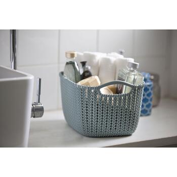 Grozs Knit XS taisnstūris 3L 25x18x14cm gaiši violets (0803675X69)