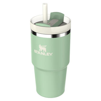 Термокружка с трубочкой The Quencher H2.O FlowState Tumbler 0.59L фисташкового цвета (2810826363)