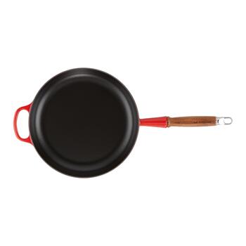 Čuguna panna ar koka rokturi Ø28cm sarkana (02732440)