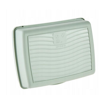 Pārtikas uzglabāšanas trauks deco-click-box midi 1L Carla “Lazy Lui” 17x13x7cm zaļš (0610698320342)