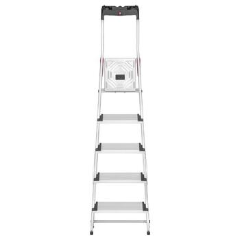 Kāpnes mājsaimniecības L80 ComfortLine / alumīnija / 5 pakāpieni (038040507)