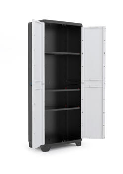 Шкаф Linear Tall Cabinet 68x39x173см черный / серый / темно-синий (29206640)