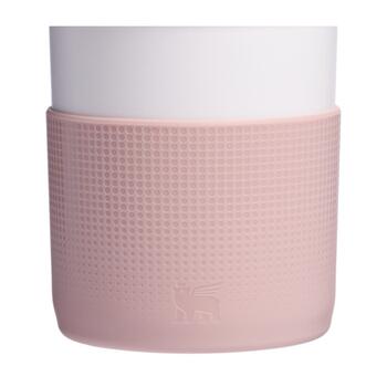 Aizsargpārvalka un salmiņu vāciņu 2 gab. komplekts termokrūzēm 1,18L The Quencher Boot + Straw Topper gaiši rozā (2812477065)