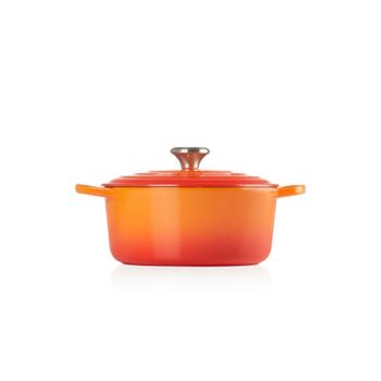 Le Creuset Čuguna katls apaļš Ø26cm / 5,3L oranžs (02726092)
