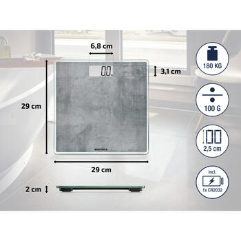 Электронные весы Style Sense Compact 300 Concrete (1063882)