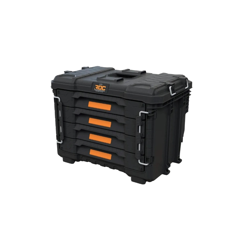 Instrumentu kaste ar 4 atvilktnēm ROC Pro Gear 4 Drawers Unit XL 56,5x37,5x41,3cm (30212782)