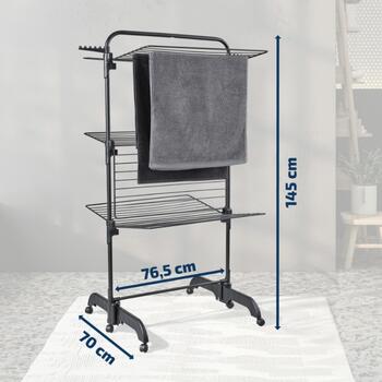 LEIFHEIT Сушилка для белья Comfort Tower 420 Black (1081691)