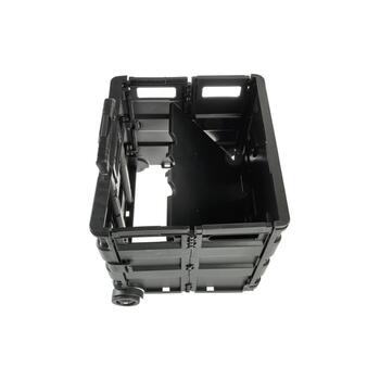 Складная тележка для покупок грузоподъемностью до 35 кг Olli 65L 42x40,5x38см черная (0610197800)