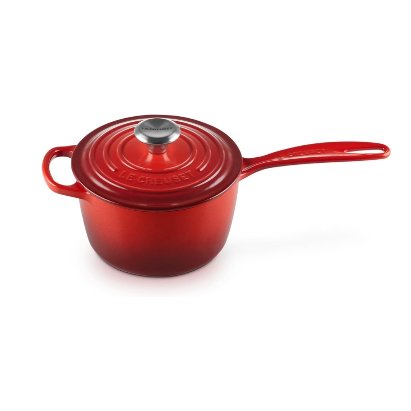 Le Creuset Čuguna mērces katliņš Ø16cm / 1,5L sarkans (02727694)
