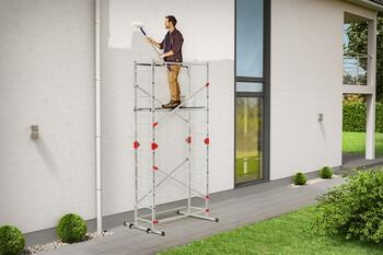 Sastatnes G60 / alumīnija / 2x12 pakāpieni (039459507)