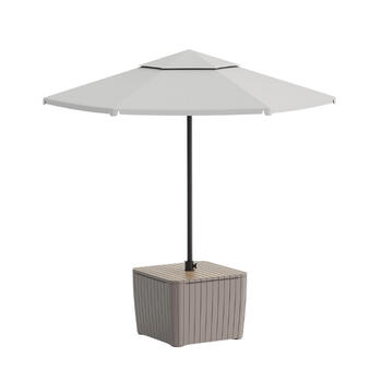 Садовой стол/подставка для садового зонтика Luzon Parasol, бежевый (29214820587)