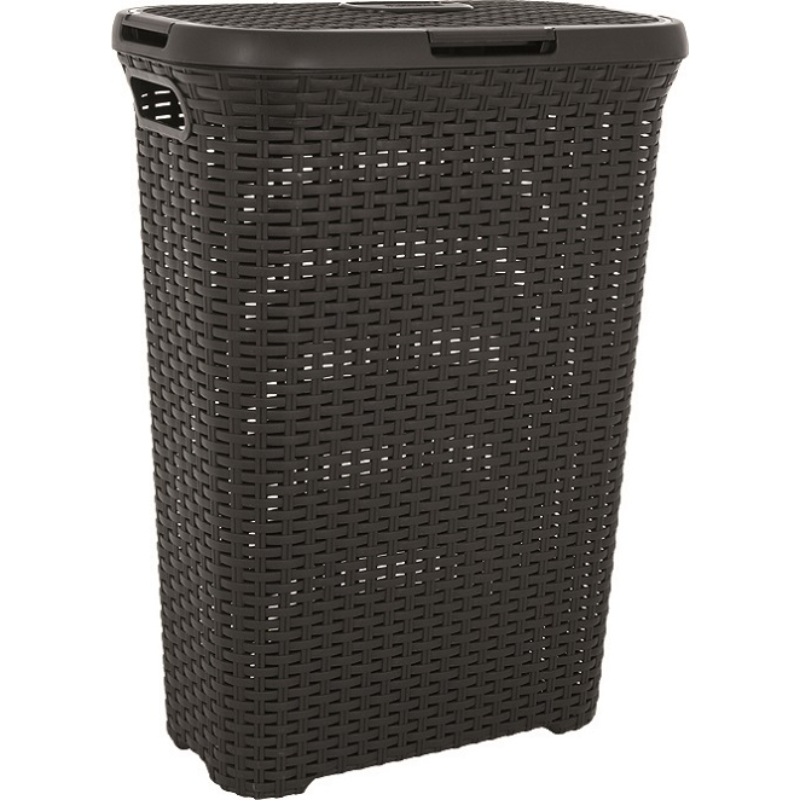 Veļas kaste Style 40L 44,8x26,5x61,5cm tumši pelēka (0800709308)