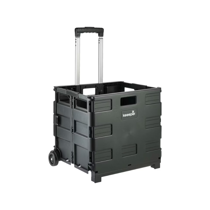 Складная тележка для покупок грузоподъемностью до 35 кг Olli 65L 42x40,5x38см черная (0610197800)