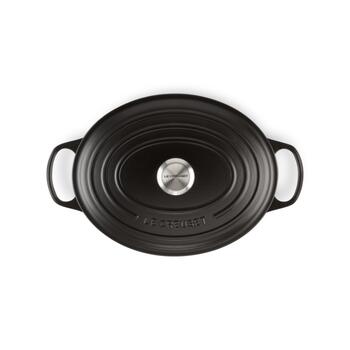 Le Creuset Čuguna katls ovāls 31cm / 6,3L matēts melns  (02726315)