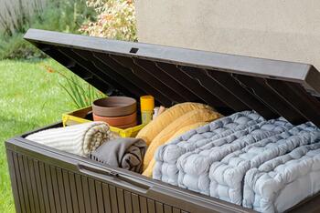 Ящик для хранения Springwood Storage Box 305L коричневый (29202378590)