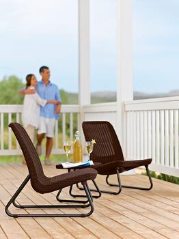 Садовая мебель Rio Patio Set коричневая (29197637521)