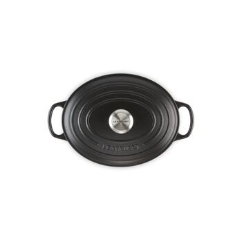 Čuguna katls ovāls 27cm / 4,1L matēts melns (02726177)