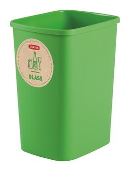 Комплект мусорников, без крышки Deco Flip Bin 3x10L синий / зеленый / желтый (0802173999)