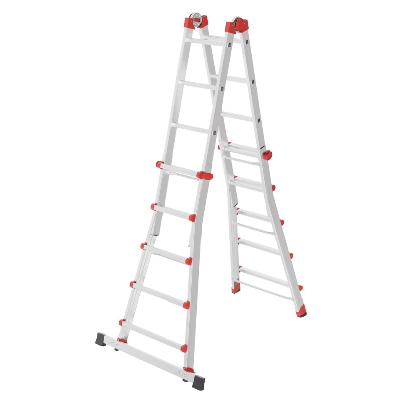 Kāpnes daudzfunkcionālās M80 / alumīnija / 4x5 pakāpieni (037520007)