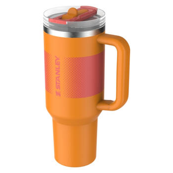 Термокружка с трубочкой The Quencher ProTour Flip Straw Tumbler 1,18 л, оранжевая (2812486380)