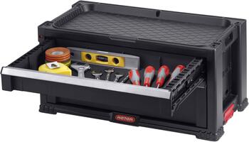 Instrumentu lāde ar 3 atviktnēm Drawers Tool Chest 56,2x28,9x26,2cm (30199302)