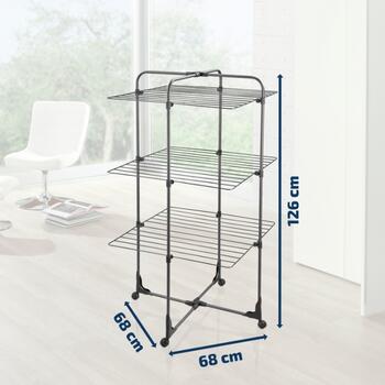 LEIFHEIT Classic Tumble Dryer Tower 270 Black (1081470)