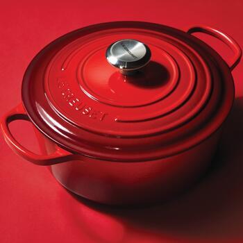 Le Creuset Čuguna katls apaļš Ø26cm / 5,3L sarkans (02726091)