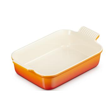 Cepamtrauks taisnstūra Heritage akmens masas 26x19cm / 2,4L oranžs (02110278)