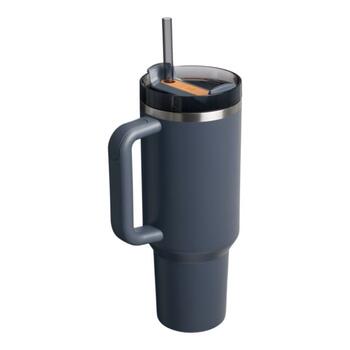 Termokrūze ar salmiņu The Quencher H2.O FlowState Tumbler 1.18L pelēka (2811673159)
