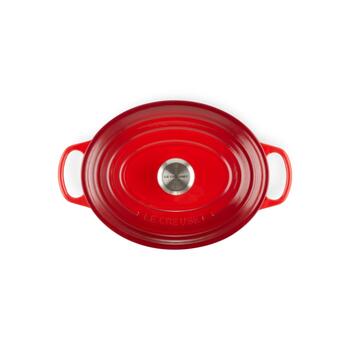 Le Creuset Čuguna katls ovāls 31cm / 6,3L sarkans (02726316)
