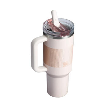 Термокружка с трубочкой The Quencher ProTour Flip Straw Tumbler 1,18 л, светло-розовая (2812486097)