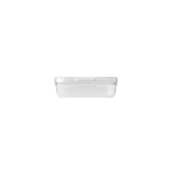 Pārtikas uzglabāšanas trauks taisnstūrveida 0.25L Snap Box caurspīdīgs (0802278000)