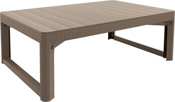 Dārza galds Lyon Rattan Table bēšs (29202805587)