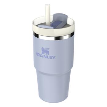 Термокружка с трубочкой The Quencher H2.O FlowState Tumbler 0.59L светло-голубого цвета (2810826361)