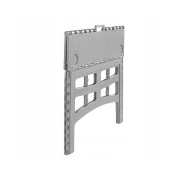 Складной уличный стол L грузоподъемностью до 80 кг Timo 70x45x55см серый (0610657130)