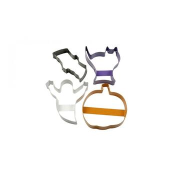 Cepumu formiņu komplekts 4 gab. Helovīni 10 x 2 cm (1415651)