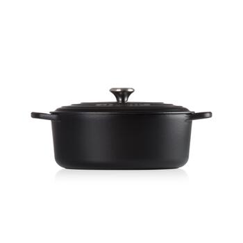 Le Creuset Čuguna katls ovāls 31cm / 6,3L matēts melns  (02726315)