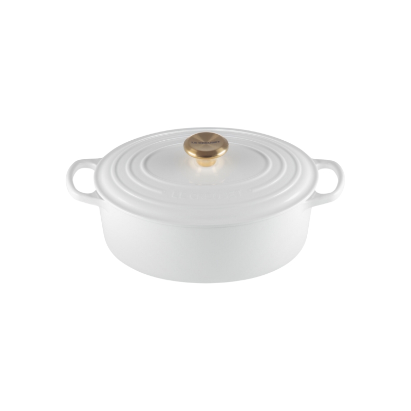 Čuguna katls ovāls 27cm / 4,1L balts (02733902)
