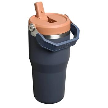 Termokrūze ar salmiņu The IceFlow Flip Straw 2.0 Tumbler 0,59L pelēka (2812044047)