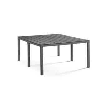 Dārza galds King Double Dining Table melns (164394)