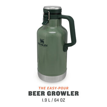 Alus krūka Stanley The Easy-Pour Growler Classic 1,9L zaļa (2801941067)