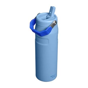 Termopudele ar salmiņu The IceFlow Bottle Flip Straw 2.0 0,71L gaiši zila (28112830509)