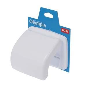 Держатель для туалетной бумаги Olympia белый (156630101)