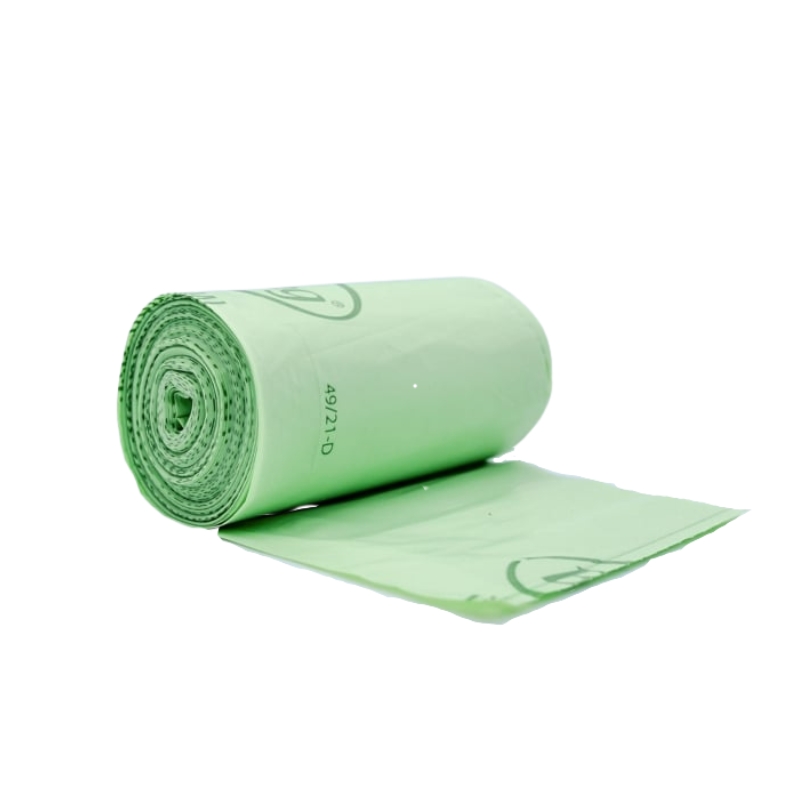 Компостируемые мусорные мешки BioBag 80L Superline (20 шт. в рулоне) 23 м², 68x91 см, зеленые. (35187437)
