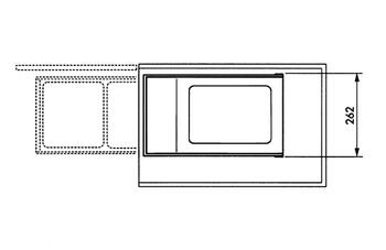 Мусорное ведро встроенное Multi-Box duo L / 2x14L / белый (033659001)